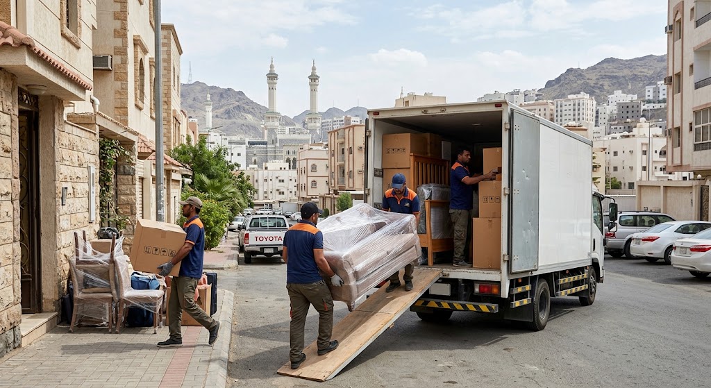 شركة نقل العفش بمكة