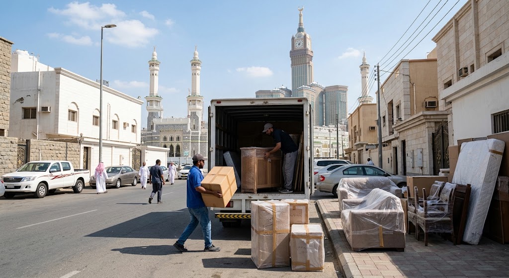شركات لنقل اثاث بمكة