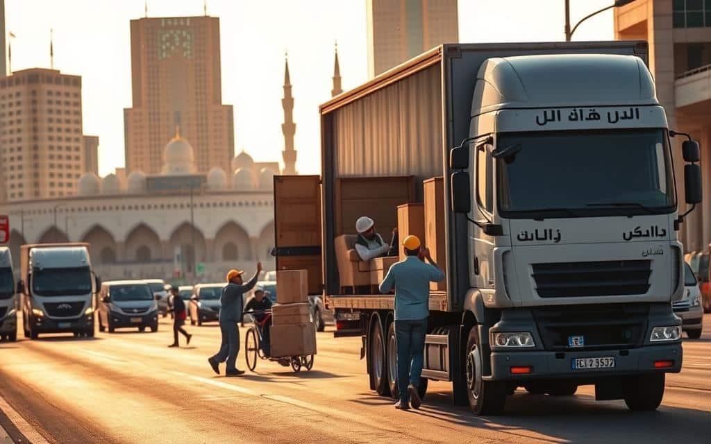 نقل عفش حي الشوقية مكة