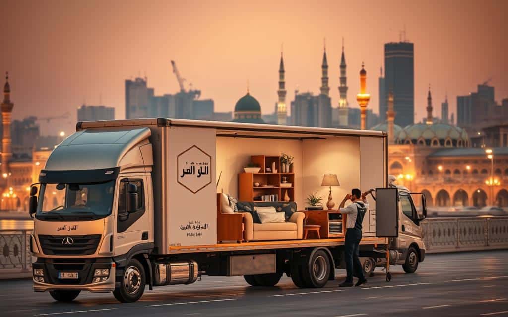 نقل عفش مكة بدون خدوش